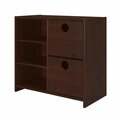 Facelift First PD-780C-TCP 2 Drawer Chest with Shelves In Dark Cappuccino FA469491